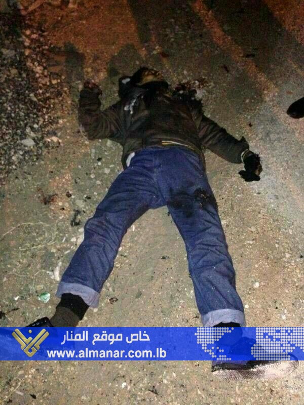 Another militant who was killed in the attack (Al-Manar Website exclusive)