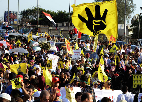 Seven Egypt Protesters Killed in Fresh Rabaa Rallies