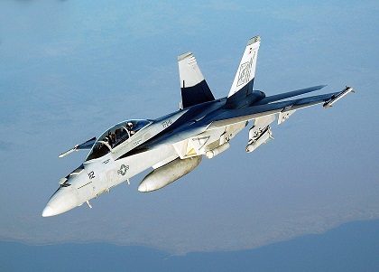 US Flying F-18 Surveillance Missions over Iraq
