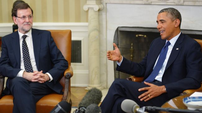 Obama meeting Spanish PM