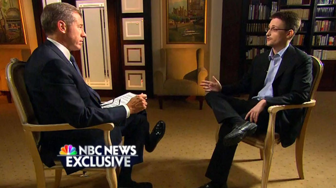 NBC Extracts from Snowden Interview: US Had Proper Intelligence ahead of 9/11