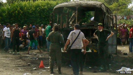 Colombia Bus Disaster Leaves 31 Children Burned to Death
