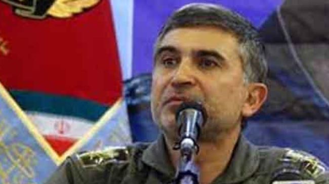 Air Force Spokesman Brigadier General Amir Hossein Chitforoush