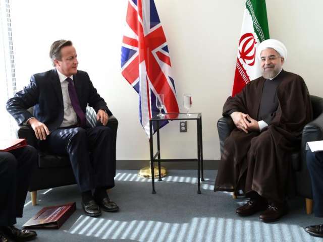 UK, Iran Leaders in First Meet since Islamic Revolution