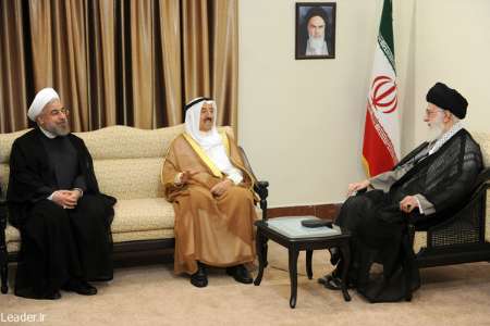 Imam Khamenei Receives Kuwait Emir