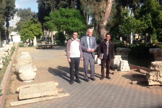 Franklin Lamb in Syrian museum