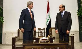 Maliki Tells Kerry Iraq Crisis a Threat to Region, World