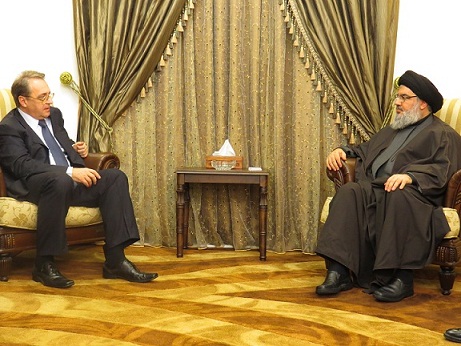 Sayyed Nasrallah Receives Putin’s Delegation
