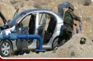 Lebanese Army Dismantles Booby-Trapped Car in Arsal