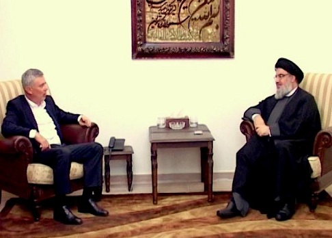 Sayyed Nasrallah Receives MP Franjieh