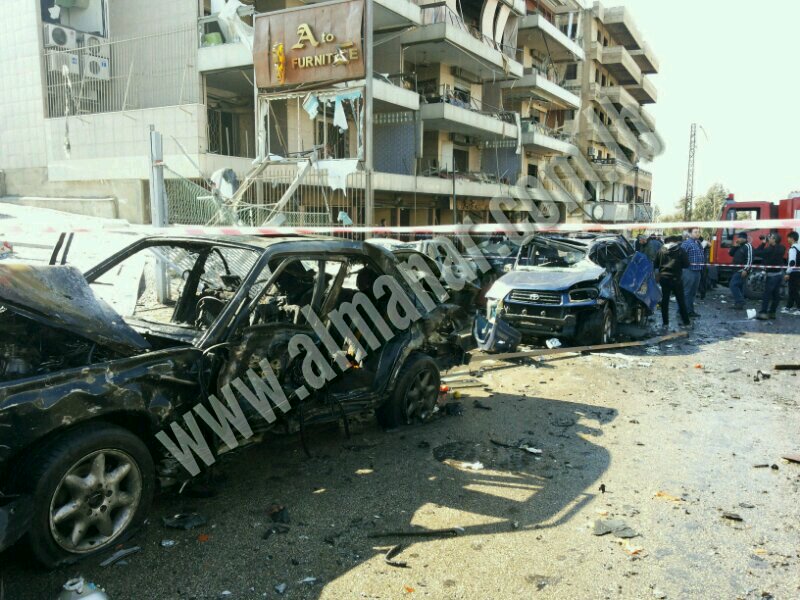 Exclusive Photos for Bir Hassan Suicide Blasts