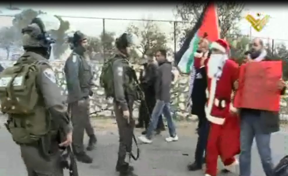 Israeli Enemy Spoils Joy of Christmas in Bethlehem