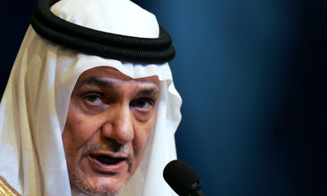 Former Saudi intelligence chief Prince Turki al-Faisal 