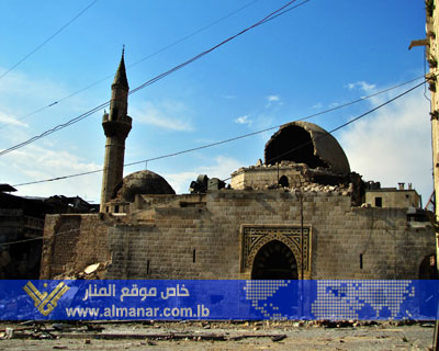 Destruction in Aleppo Old City