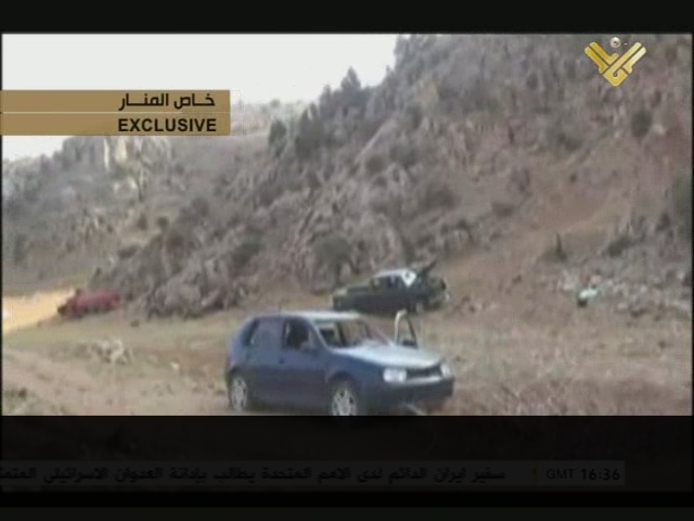 Video Shows Detection of Terrorist Car Bombs Facility in Qalamoun