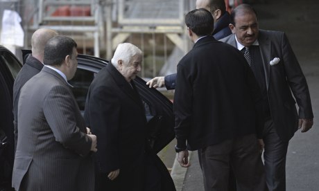 Meeting between Syrian Delegation, Brahimi Starts in Geneva
