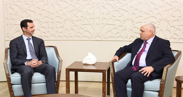 Assad to Iraqi Envoy: Syria Supports Any Int’l Counterterrorism Effort