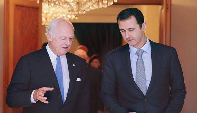 Assad-Staffan de Mistura 
