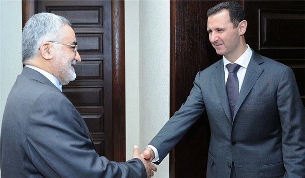 Assad after Meeting Iran’s Boroujerdi: West to Lose Power in Syria
