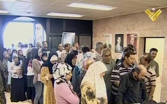 Heavy Turnout as Syrians Flock to Election Centers to Choose President