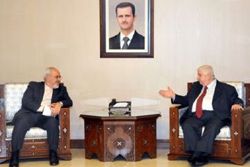 Moallem, Zarif in Moscow for Talks on Syria Peace Conference
