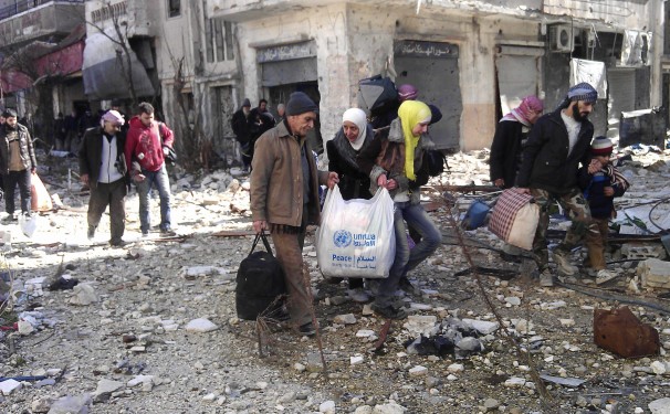 Evacuation of civilians from Homs Old City