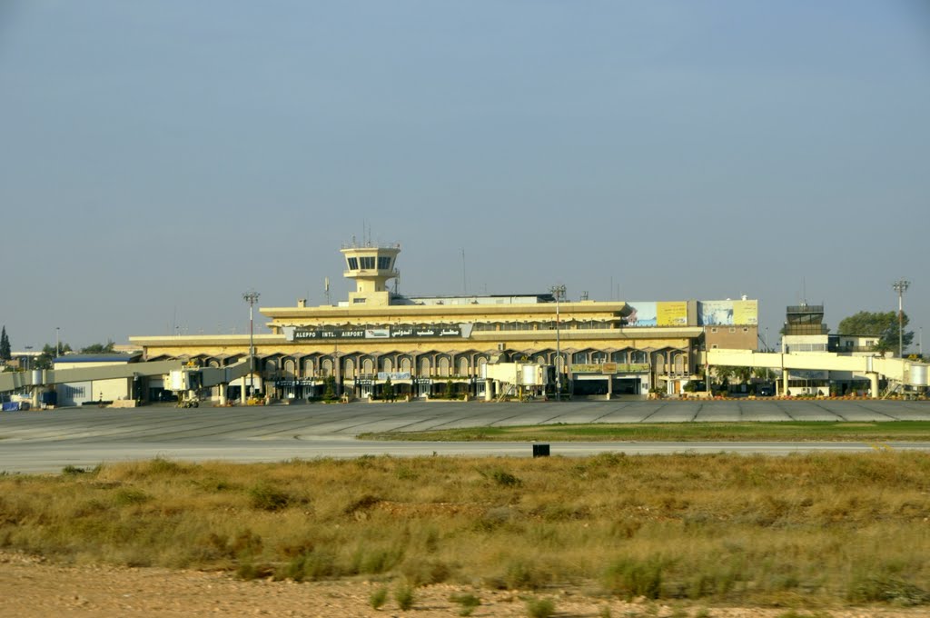 Aleppo Airport Reopens, First Civilian Aircraft Lands
