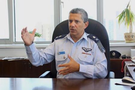 Zionist entity: air force commander, Amir Eshel