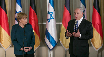 Merkel in Jerusalem: Iran Threatens Not Just ’Israel’