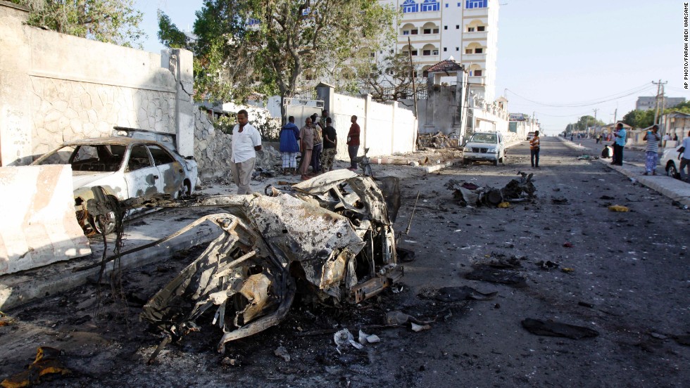 Somali Shebab Bomb Attack on UN Bus Kills at Least Six