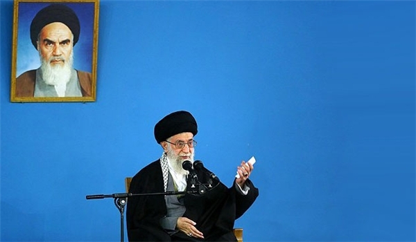 Leader of the Islamic Revolution in Iran, Imam Sayyed Ali Khamenei 