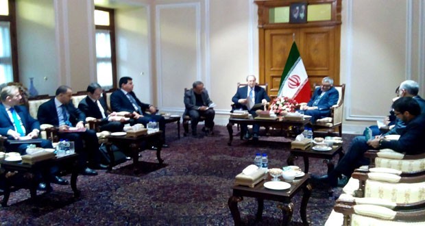 Syrian Deputy FM Meets with Boroujerdi and Abdollahian in Tehran