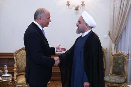 Iranian President Receives French FM
