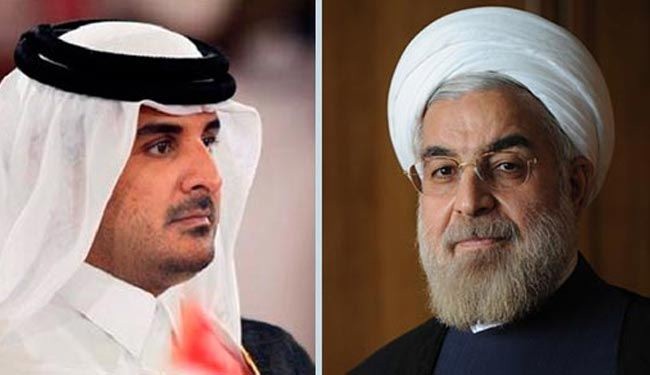 Rouhani to Qatari Emir: Terrorism Big Hurdle in way of Regional Development