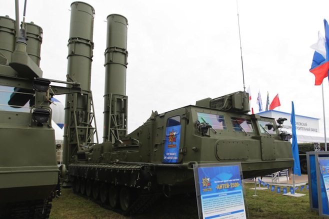 Russia Offers Iran Advanced Antey-2500 Missiles