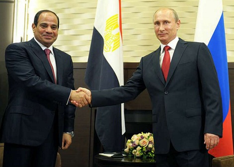 Putin in Press Conference with Sisi: To Build Regional Front against Terrorism