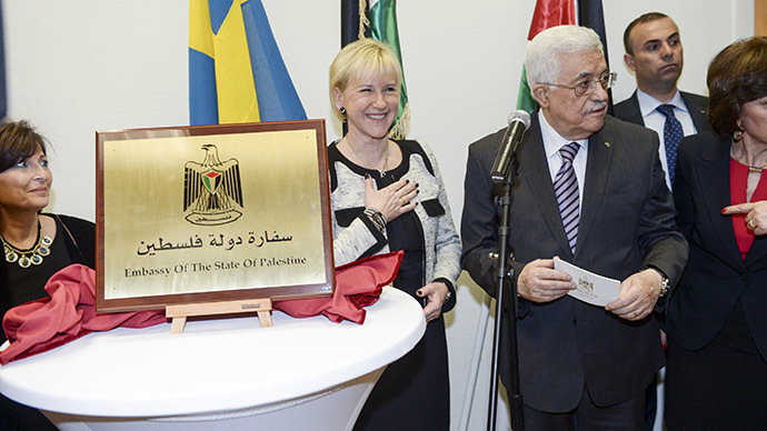 Sweden Opens First Palestinian Embassy in Western Europe