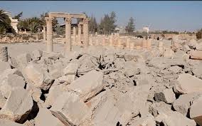 ISIL Publishes Images of Palmyra Temple Destruction