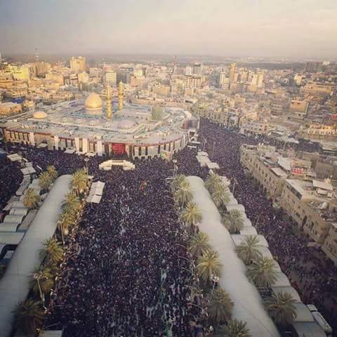 Millions Defy Takfiri Threats, Throng Holy Karbala for Arbaeen