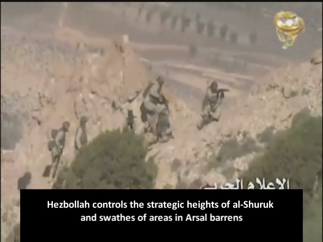 Hezbollah Advances in Arsal Barrens, Nusra Terrorists Escape Battlefield