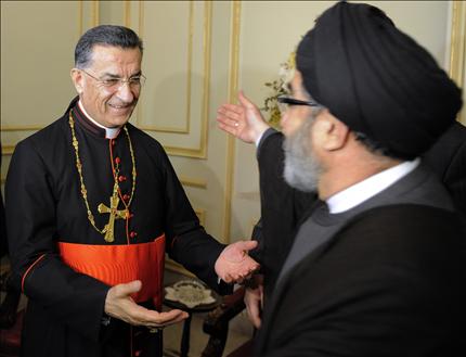 Hezbollah Delegation Visits Maronite Patriarch on Christmas