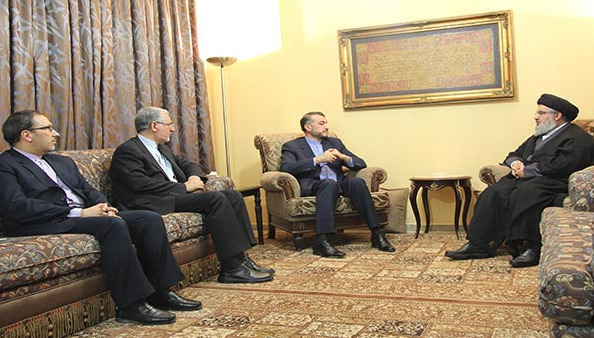 Sayyed Nasrallah Receives Abdollahian, Tackles Regional Developments