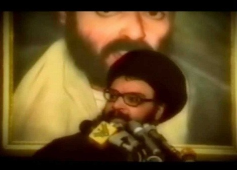 Sayyed Abbas al-Moussawi delivers his last speech in Sheikh Ragheb's funeral