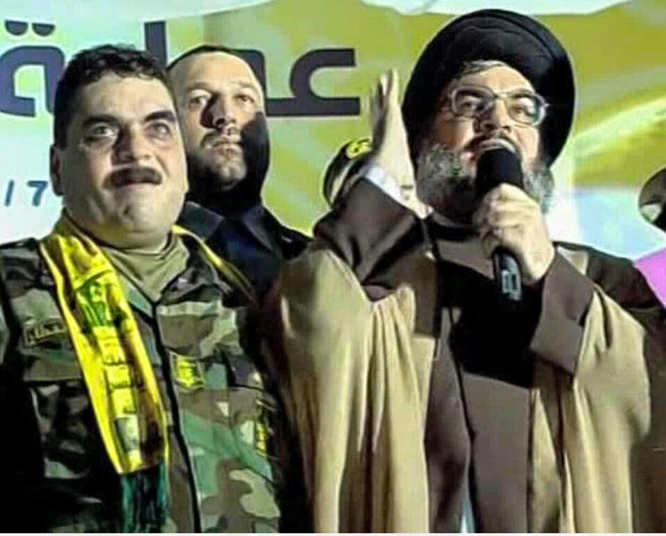 Sayyed Nasrallah and Samir Kuntar