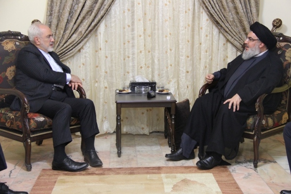 Sayyed Nasrallah Receives Zarif, Meeting Tackles Latest Developments