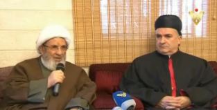 Sayyed Nasrallah Congratulates Bekaa Clergymen on Christmas