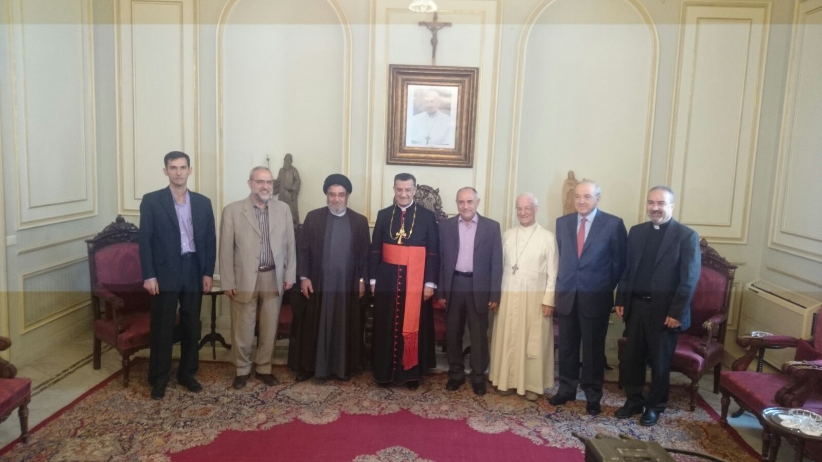 Hezbollah Delegation Visits Patriarch Rahi ahead of Dialogue Session