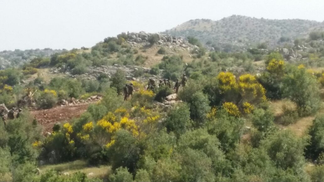 Israeli Troops Remove Lebanese Flag from Border Area