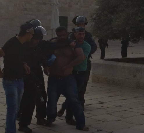 Al-Aqsa: Zionist violations; Sep. 13, 2015