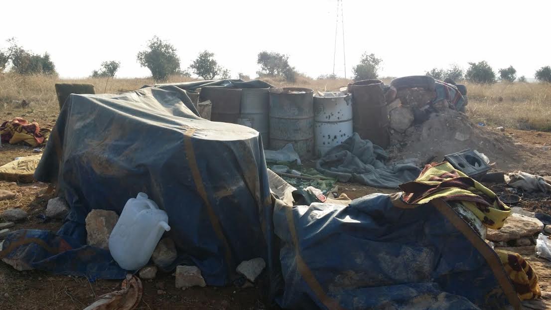 Khan Touman in Aleppo southern countryside